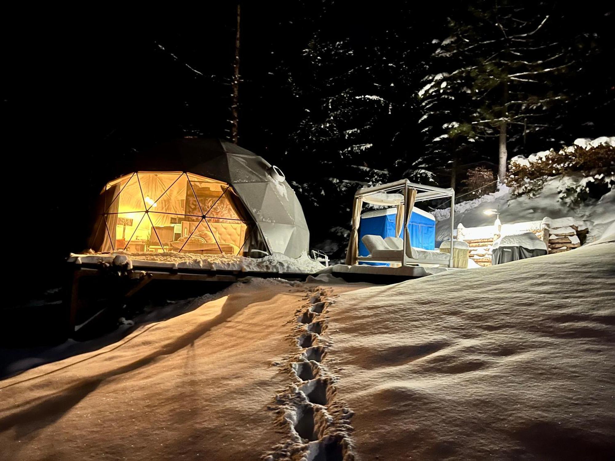 Luxury tent Glamping Spindl One&only Spindleruv Mlyn